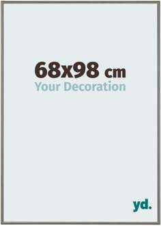 Fotolijst 68x98 cm - Mercury Structuur - Aluminium - New York