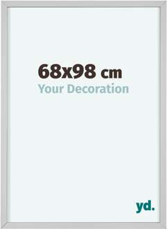 Fotolijst 68x98 cm - Wit - Aluminium - Virginia