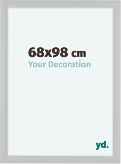 Fotolijst 68x98 cm - Wit Mat - MDF - Como