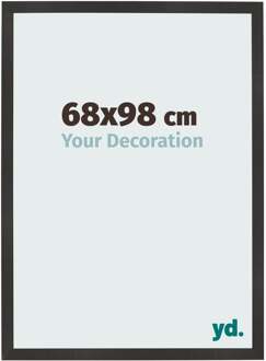 Fotolijst 68x98 cm - Zwart Mat - MDF - Bologna