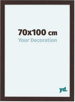 Fotolijst 70x100 cm - Eiken Donker - MDF - Como