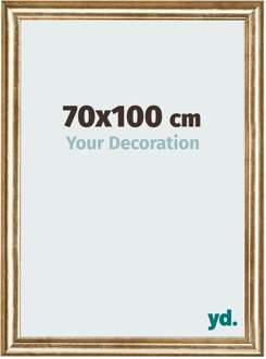 Fotolijst 70x100 cm - Goud Antiek - MDF - Lazio