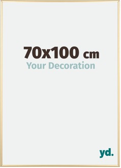 Fotolijst 70x100 cm - Goud Glans - Aluminium - Austin