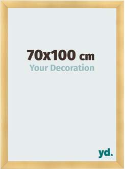 Fotolijst 70x100 cm - Goud Mat - MDF - Pisa