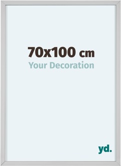 Fotolijst 70x100 cm - Wit - Aluminium - Virginia