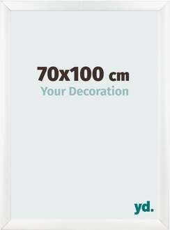 Fotolijst 70x100 cm - Wit Mat - MDF - Pisa
