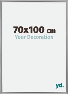 Fotolijst 70x100 cm - Zilver - Kunststof - Bordeaux