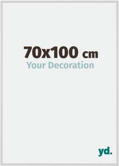 Fotolijst 70x100 cm - Zilver Mat - Aluminium - Miami