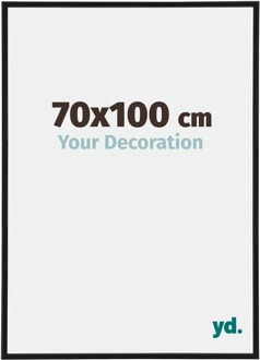 Fotolijst 70x100 cm - Zwart Mat - Kunststof - Annecy