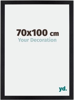 Fotolijst 70x100 cm - Zwart Mat - MDF - Mura