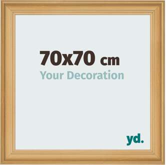 Fotolijst 70x70 cm - Dennen Houtnerf - MDF - Lazio