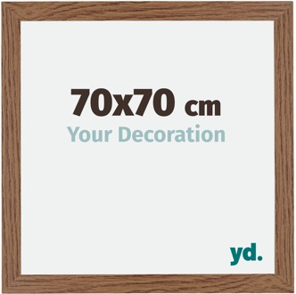 Fotolijst 70x70 cm - Eiken Rustiek - MDF - Mura