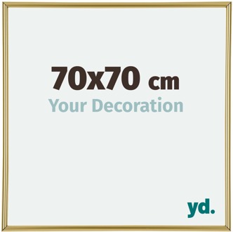 Fotolijst 70x70 cm - Goud - Kunststof - Annecy