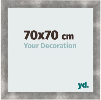 Fotolijst 70x70 cm - Metaal Vintage - MDF - Pisa