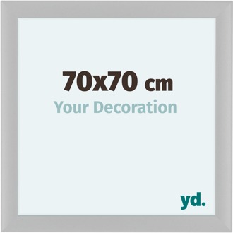 Fotolijst 70x70 cm - Wit Mat - MDF - Como