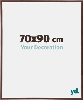 Fotolijst 70x90 cm - Bruin - Kunststof - Annecy