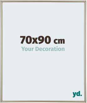 Fotolijst 70x90 cm - Champagne - Kunststof - Annecy