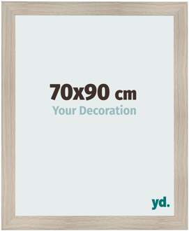 Fotolijst 70x90 cm - Eiken Licht - MDF - Pisa