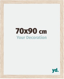 Fotolijst 70x90 cm - Eiken - MDF - Catania
