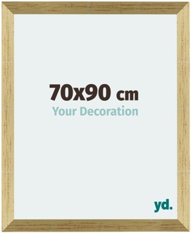 Fotolijst 70x90 cm - Goud Glans - MDF - Mura