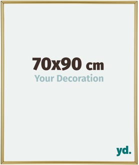 Fotolijst 70x90 cm - Goud - Kunststof - Annecy