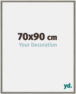 Fotolijst 70x90 cm - Mercury Structuur - Aluminium - New York