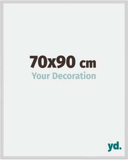 Fotolijst 70x90 cm - Zilver Mat - Aluminium - Miami