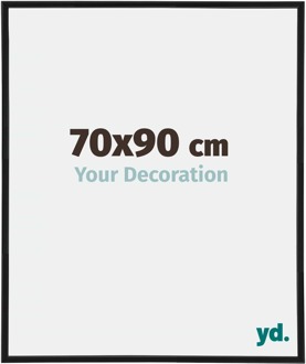 Fotolijst 70x90 cm - Zwart Mat - Kunststof - Annecy