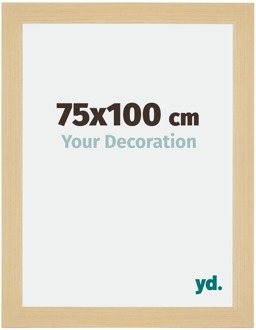Fotolijst 75x100 cm - Ahorn Decor - MDF - Mura