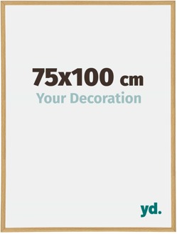 Fotolijst 75x100 cm - Beuken Licht - Kunststof - Annecy