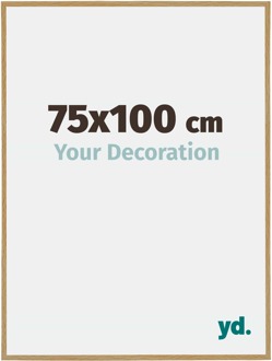 Fotolijst 75x100 cm - Beuken Licht - Kunststof - Evry