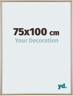 Fotolijst 75x100 cm - Champagne - Kunststof - Annecy