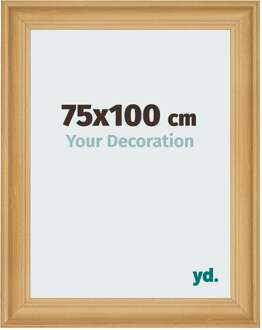 Fotolijst 75x100 cm - Dennen Houtnerf - MDF - Lazio