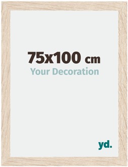 Fotolijst 75x100 cm - Eiken - MDF - Catania