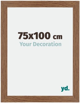 Fotolijst 75x100 cm - Eiken Rustiek - MDF - Mura