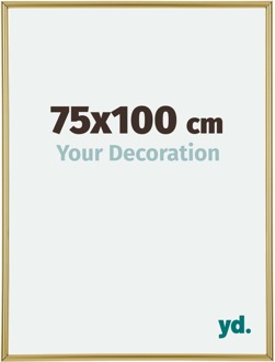 Fotolijst 75x100 cm - Goud - Kunststof - Annecy