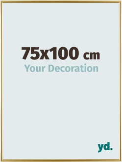 Fotolijst 75x100 cm - Goud - Kunststof - Evry
