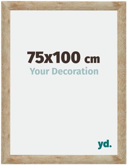 Fotolijst 75x100 cm - Goud - MDF - Catania