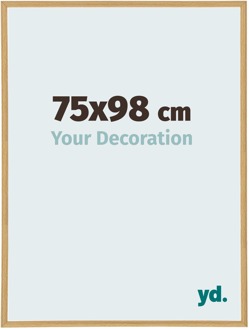 Fotolijst 75x98 cm - Beuken Licht - Kunststof - Annecy