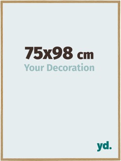 Fotolijst 75x98 cm - Beuken Licht - Kunststof - Evry