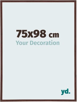 Fotolijst 75x98 cm - Bruin - Kunststof - Annecy