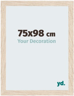 Fotolijst 75x98 cm - Eiken - MDF - Catania