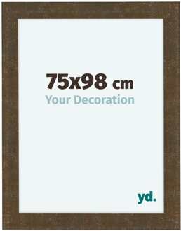 Fotolijst 75x98 cm - Goud Antiek - MDF - Como