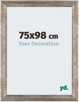 Fotolijst 75x98 cm - Metaal Vintage - MDF - Mura