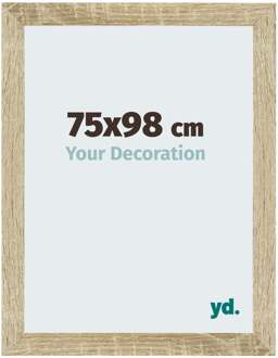 Fotolijst 75x98 cm - Sonoma Eiken - MDF - Mura