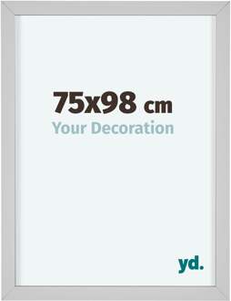 Fotolijst 75x98 cm - Wit - Aluminium - Virginia