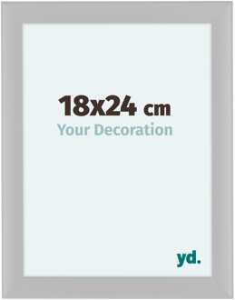 Fotolijst 75x98 cm - Wit Mat - MDF - Como