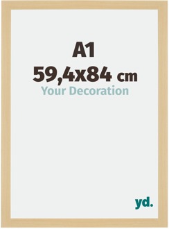 Fotolijst A1 - 59,4x84 cm - Ahorn Decor - MDF - Mura - 59.4x84 cm