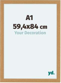 Fotolijst A1 - 59,4x84 cm - Beuken - MDF - Como - 59.4x84 cm