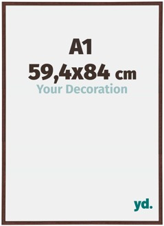 Fotolijst A1 - 59,4x84 cm - Bruin - Kunststof - Annecy - 59.4x84 cm